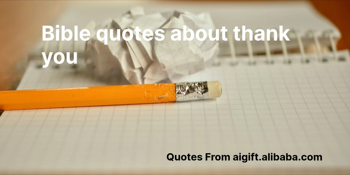 bible quotes about thank you