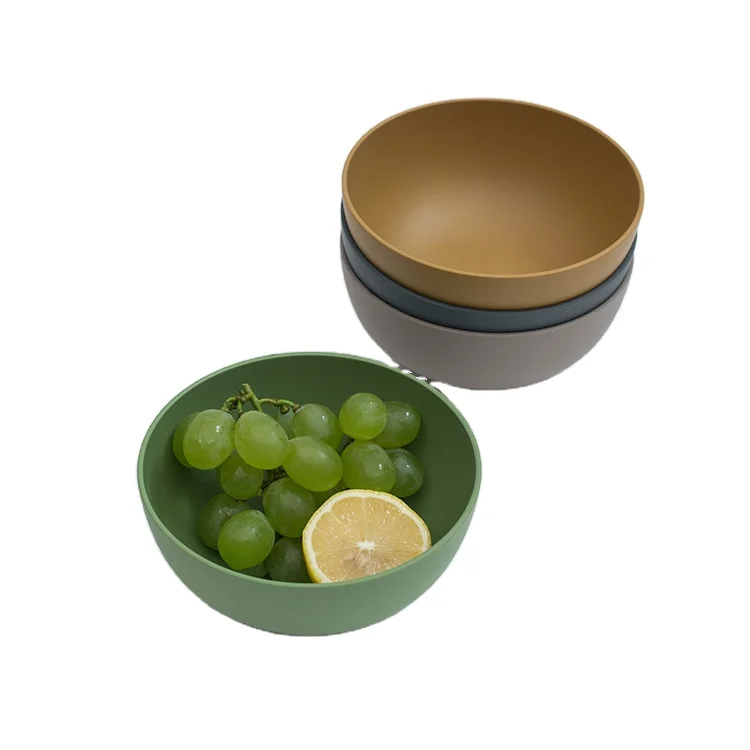 

100% Natural bamboo pla bowl Eco Friendly PLA Dinner Set Bio Bamboo Fiber Bowl