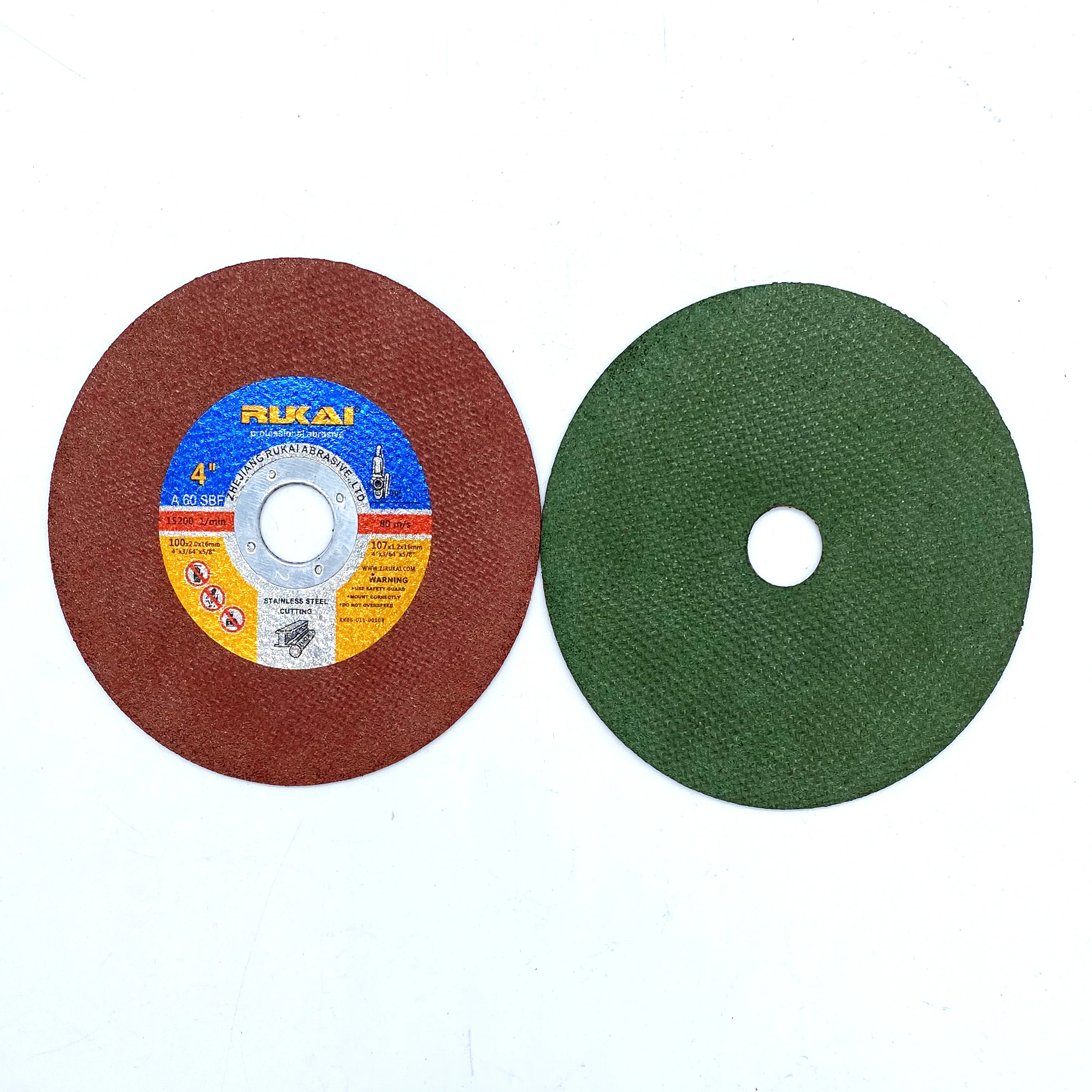 
RUKAI 4inch 107x1.2x16mm cutting disc, yuri green cutting wheel 