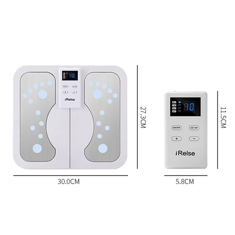 
New [10 Modes, 50 Gear] Electrotherapy Stimulator Foot Massager Booster Promote Blood Circulation EMS Physiotherapy Foot Massage 