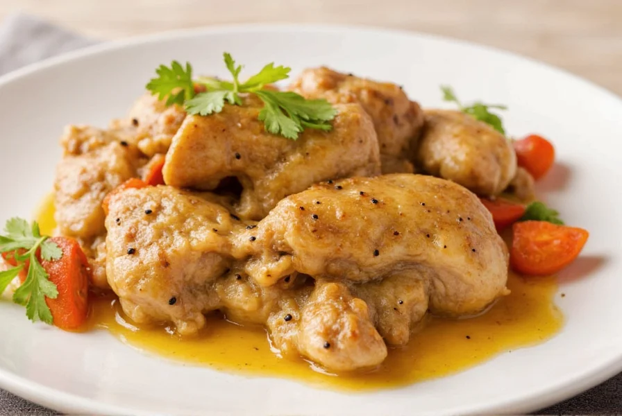 Authentic Black Pepper Chicken Recipe: Quick & Flavorful