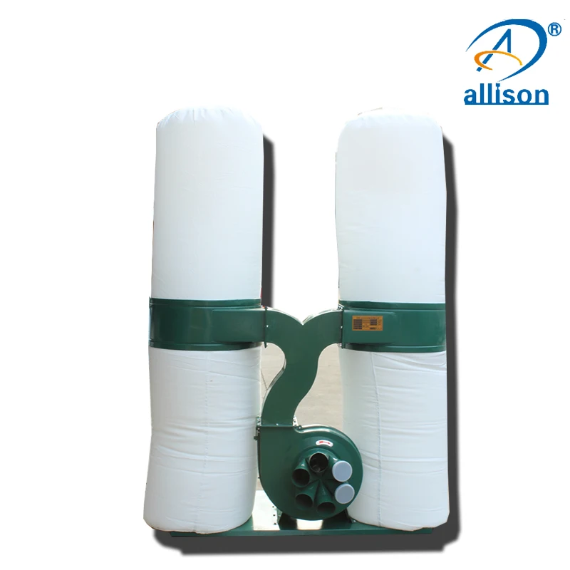 
MF9030 Low Price Electric Double Bag Wood Dust Collector For Woodworking Machine 
