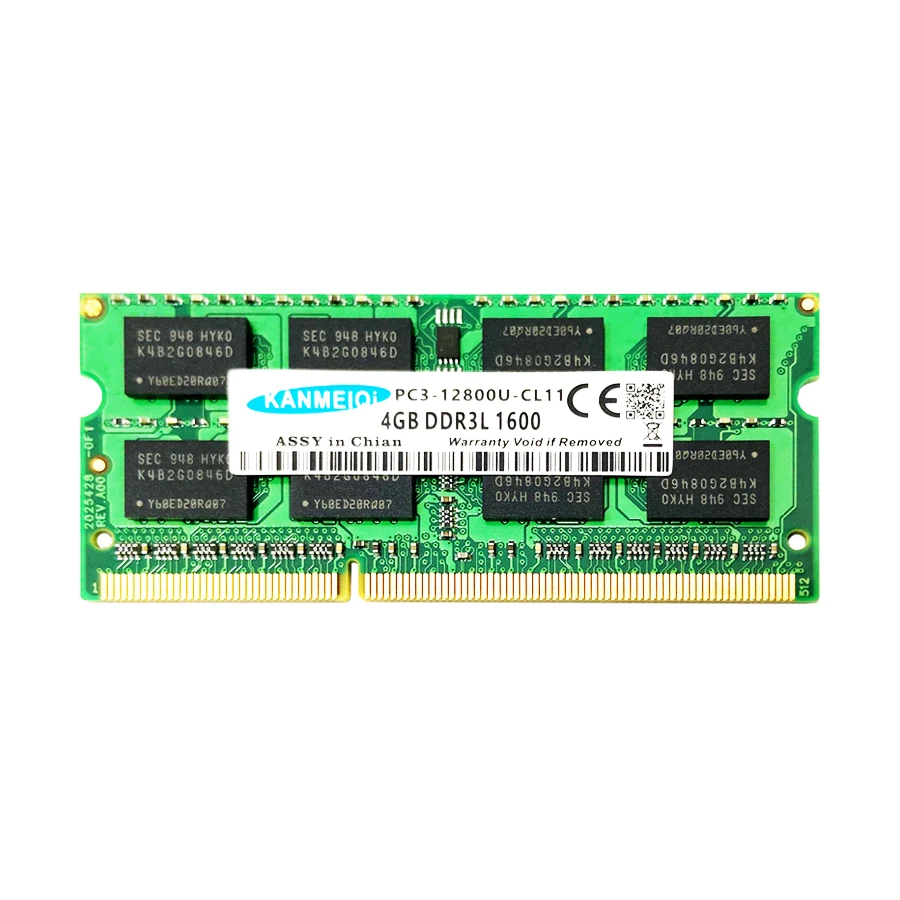 

Memory DDR3L 4gb For Laptop 1600MHz Sodimm Macbook Ram Ddr3 1333 Compatible Ddr3 Notebook Sdram By KANMEIQi