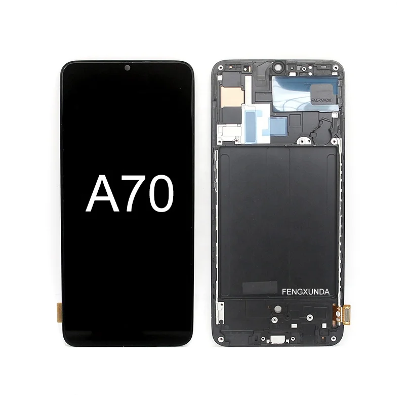 

New original replacement touch screen for Samsung Galaxy A70 lcd display with frame