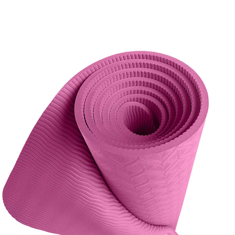 

Meditation 7mm Tpe Recycle Non Slip High Quality Eco Friendly Yoga Mat, Black/purple/pink/rose/green/blue
