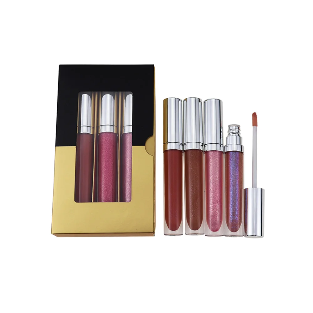 

Transparent Natural Lip Shine Shiny Glitter Lip Gloss Sexy Lip Gloss