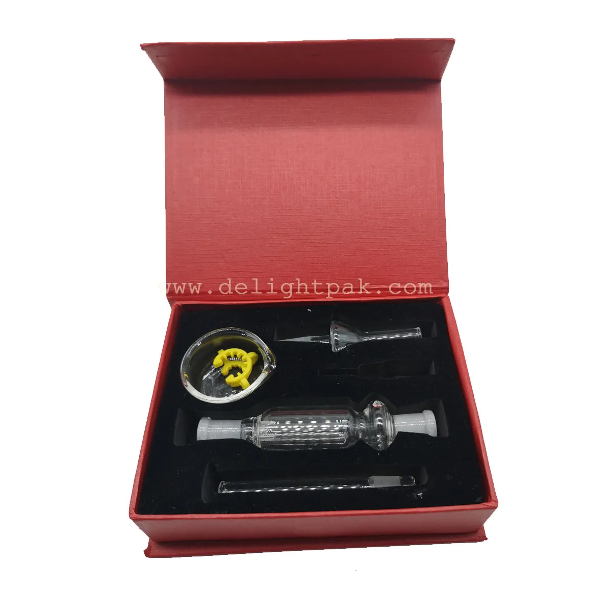 

10 mm Joint Dabs Micro NC smoking Nectar Nector Collector with Red Box