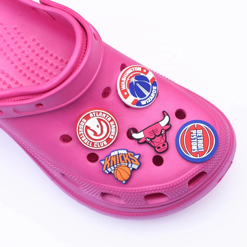 

Shoe charm factory 3d lovely soft pvc rubber shoe charm shoe clip, Pantone / tpx