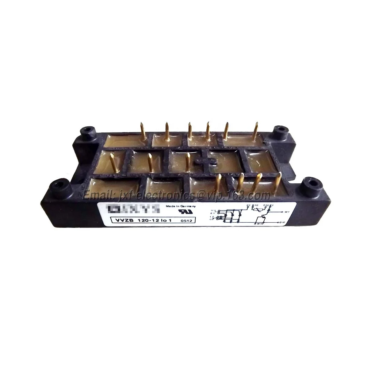 
Half Controlled Rectifier Bridge VVZB120 12IO1 VVZB 120 12 IO1 VVZB120 16IO1 VVZB120 12I01 