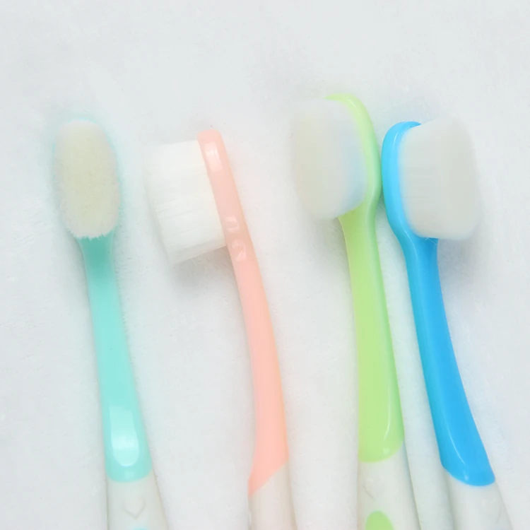 

10000 ultra fine toothbruth children toothbrush super soft bristle protect the gums kids toothbrush, Green, pink, bule, light blue