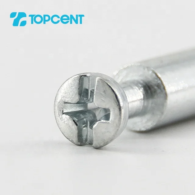 
Topcent furniture minifix barrel cam lock connecting screws 