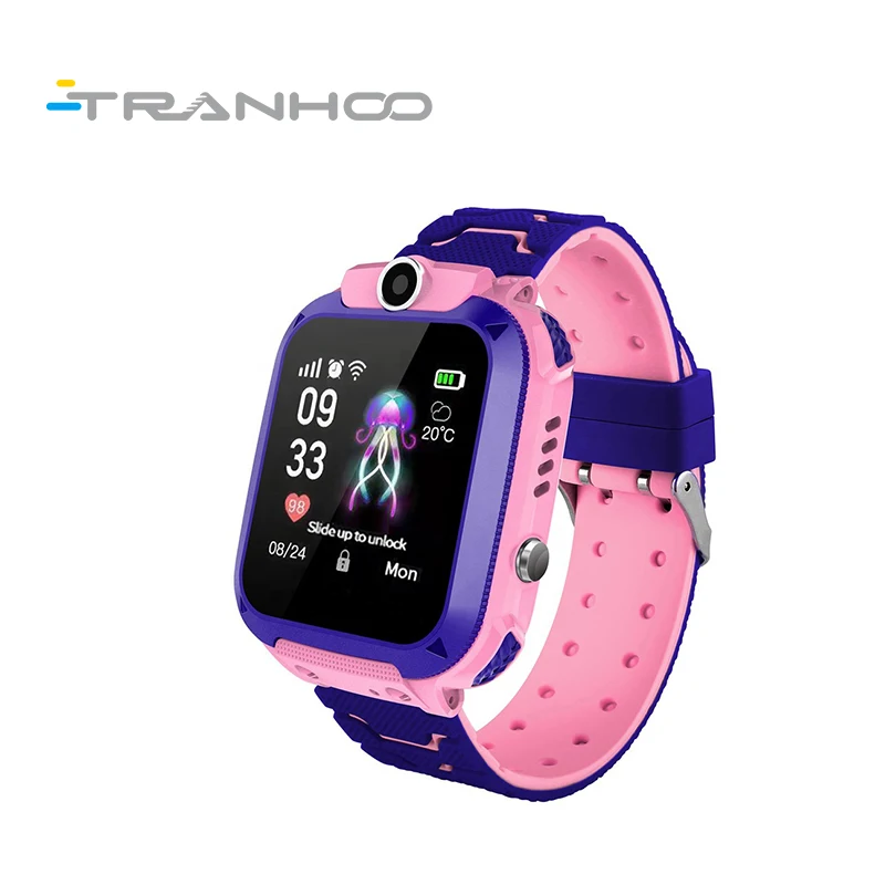 

Child LBS tracker smart baby watch kids smartwatch for Children with SIM SOS camera wifi water resistance smart watch
