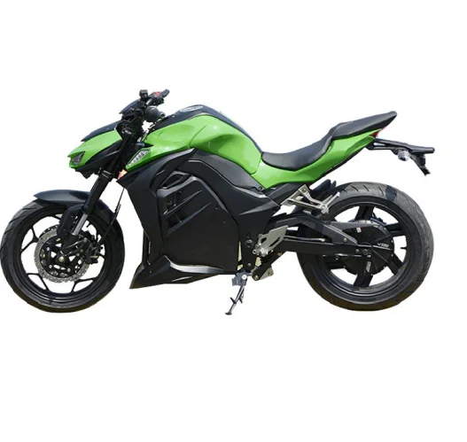 

Adult kawasaki ninja moto electrica big electric motorcycle Road Farm, Black, white, grey