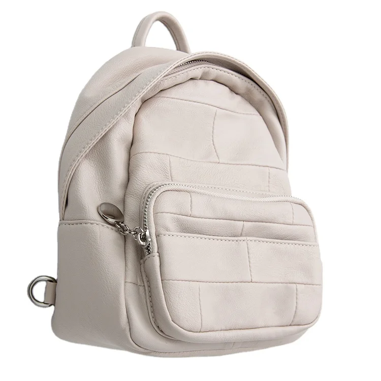 

2021 Durable Cheap Wholesale Fashion Waterproof PU Casual Custom Lightweight Designer Outdoor Leather Backpack Bags For Girl