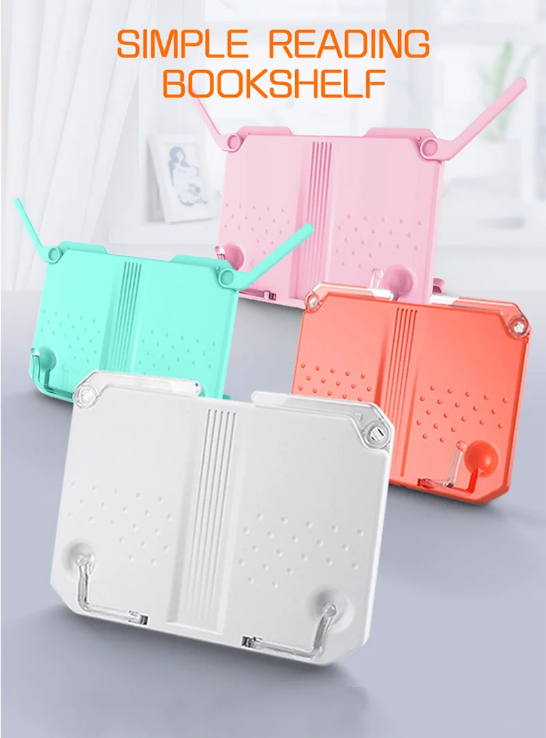 Plastic Adjustable Portable Reading Book Stand Holder Buy Book Holder