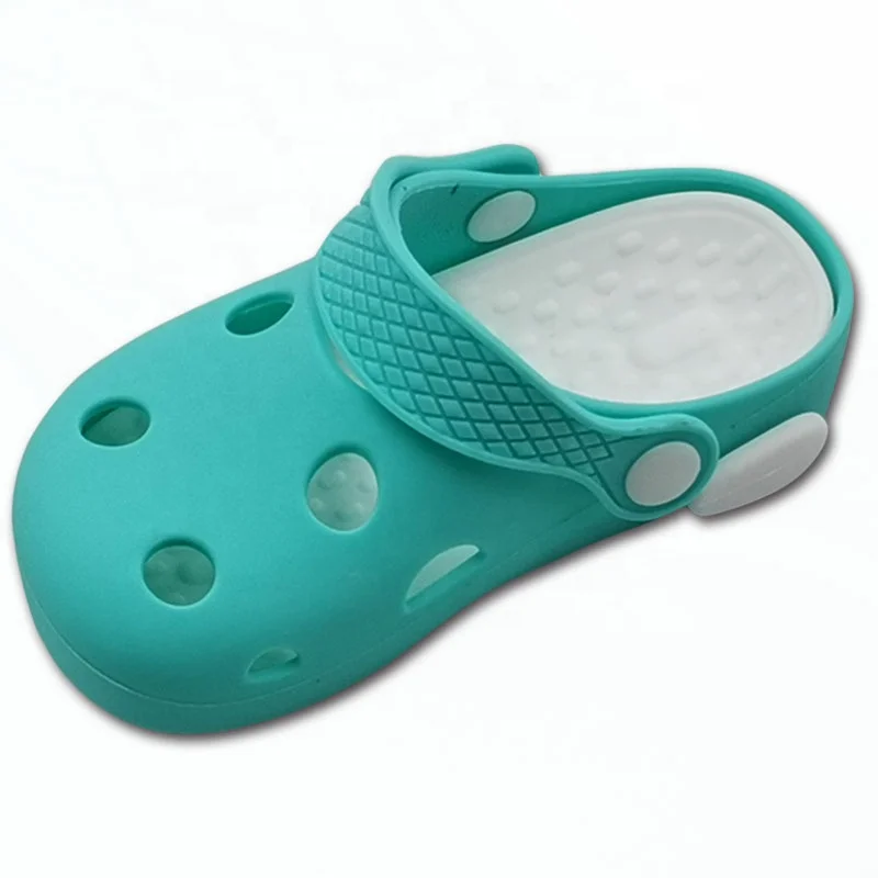 

Hot Sale Multicolor Print Hard-Wearingand non-slip Silicone Baby Sandal Shoes casual shoes hole shoes for boys