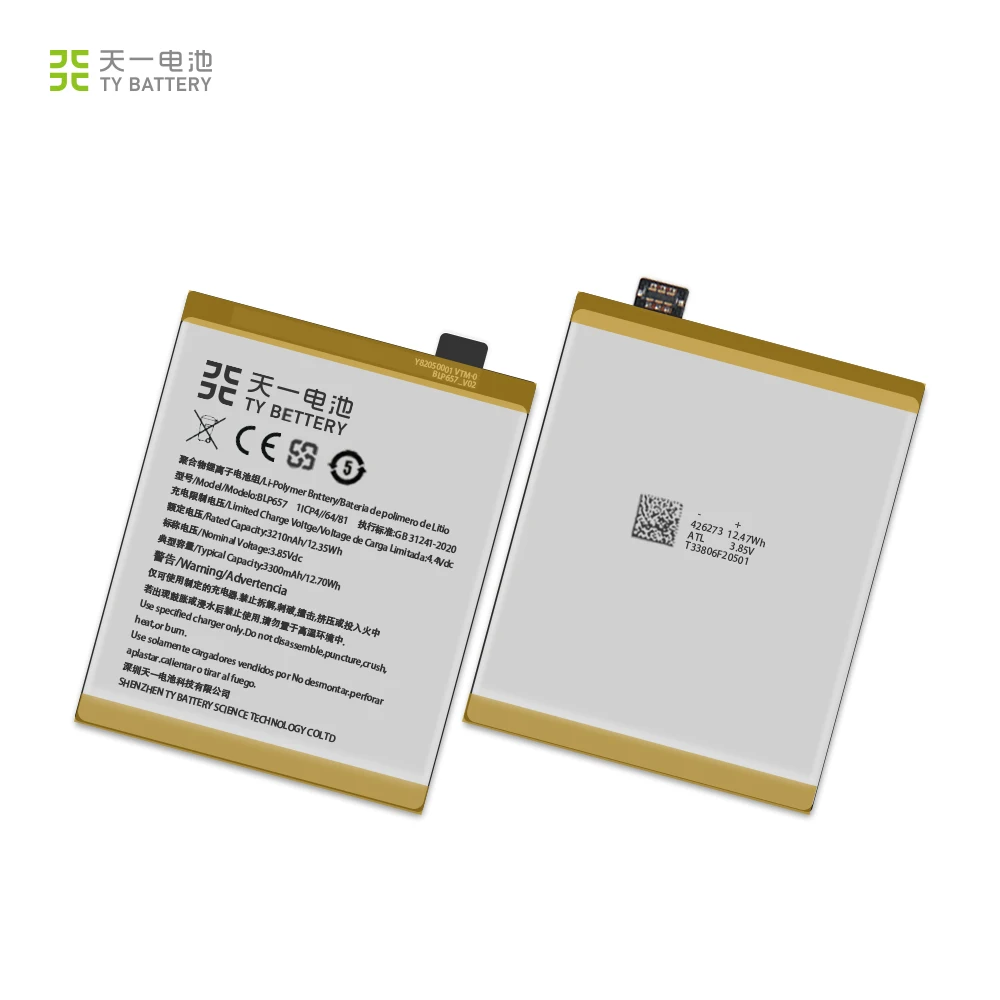 

OEM Factory Price BLP657 phone battery for One Plus 6 Oneplus 6 Six 1+ 6 original battery