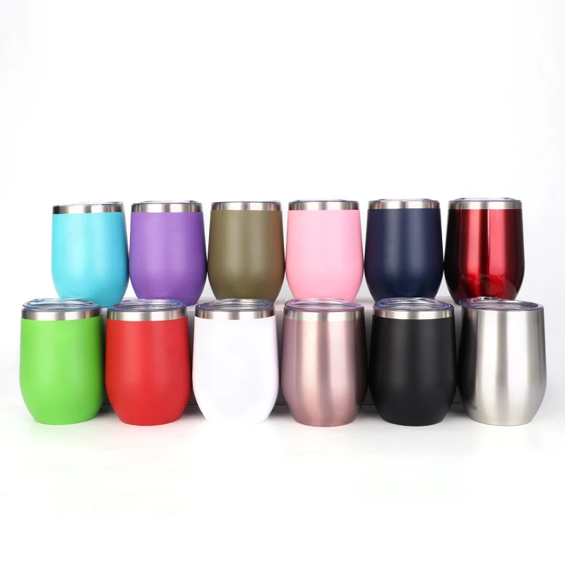 

304 metal coffee mugs 12oz double wall tumbler travel cups to keep drinks hot, Customized color