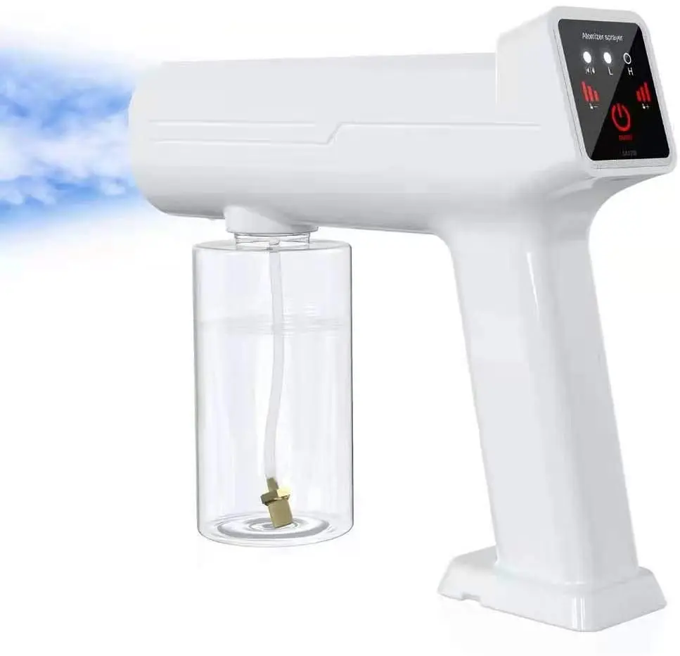 

Daton nano spray gun blue ray anion and electric disinfection mist sprayer gun mini portable facial steamer