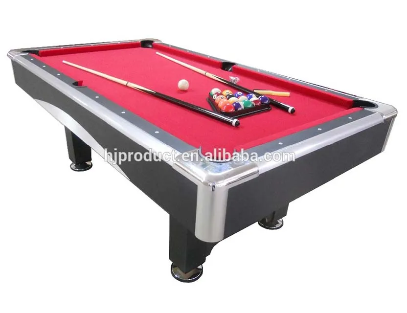 Fancy 6ft 7ft MDF family use billiard pool table with LED light and mp3 player