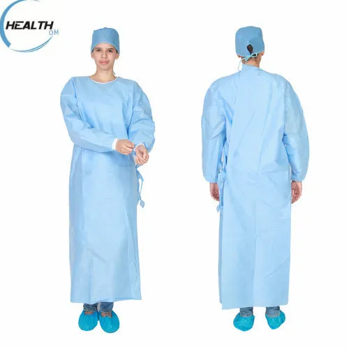 
2020 disposable isolation/lab/patient gown/coat pp/pp+pe/sms 