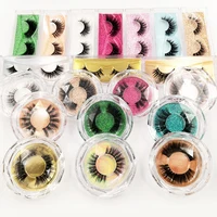 

mink free lashes with custom logo eyelash case 3d false lashes real mink lashes 25mm eyelashes