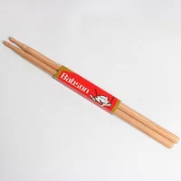 

professional custom logo printed 7A red oak drum sticks wooden drumsticks for sale