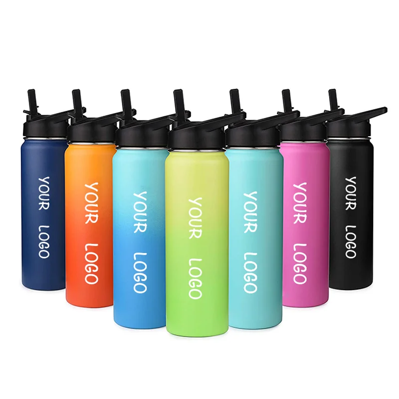

Northfox Wide mouth stainless steel thermos flask double wall insulated vacuum custom sport drink water bottle, Customized color