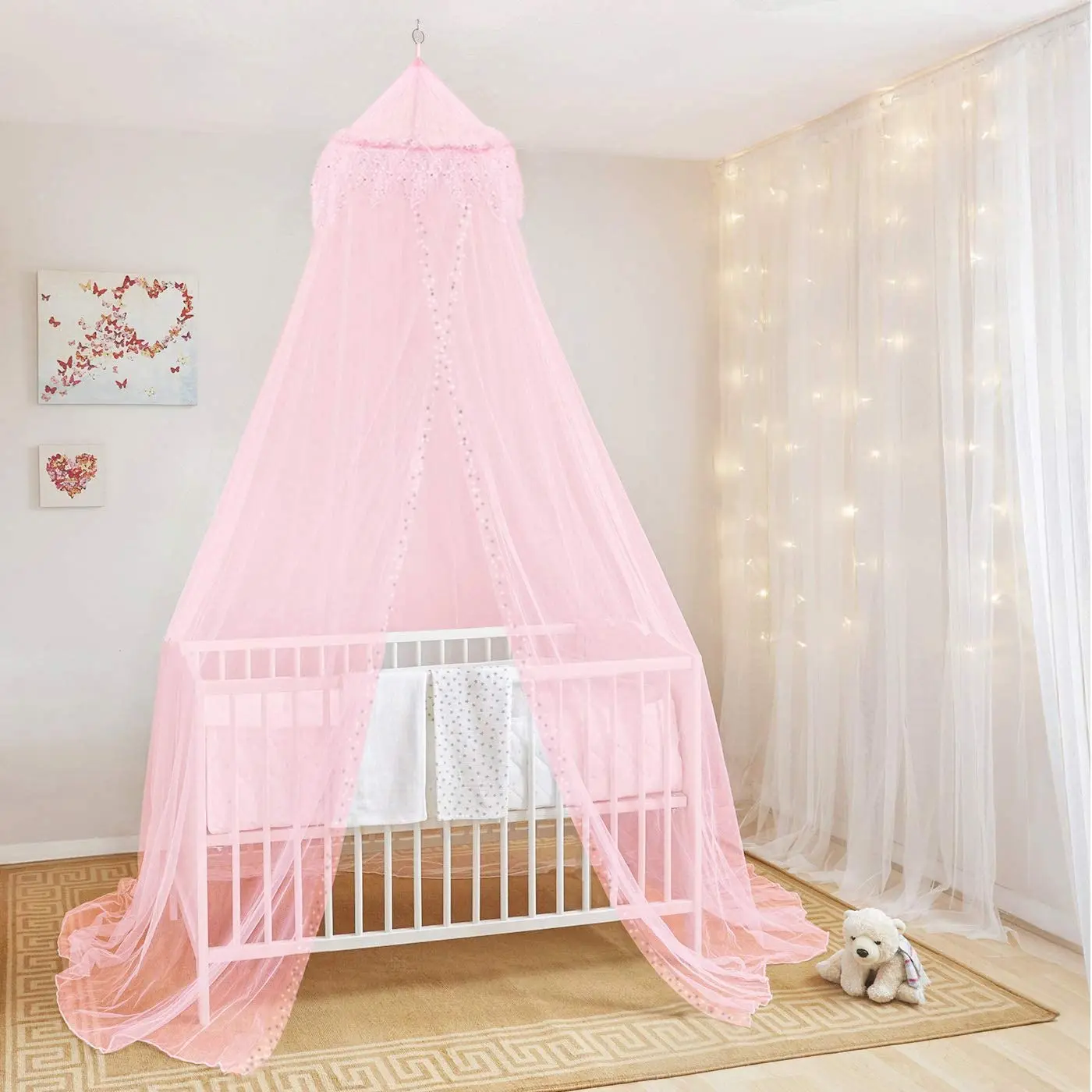 Baby Bed Canopy Curtain Kids Room Decorative Round Top Dome Hanging Mosquito Net - Buy Designer Bed Mosquito Net,Baby Bed Canopy Curtain,Children Decorative Mosquito Nets Product on Alibaba.com Baby Bed Canopy Curtain Kids Room Decorative Round Top Dome Hanging Mosquito Net - Buy Designer Bed Mosquito Net,Baby Bed Canopy Curtain,Children Decorative Mosquito Nets Product on Alibaba.com