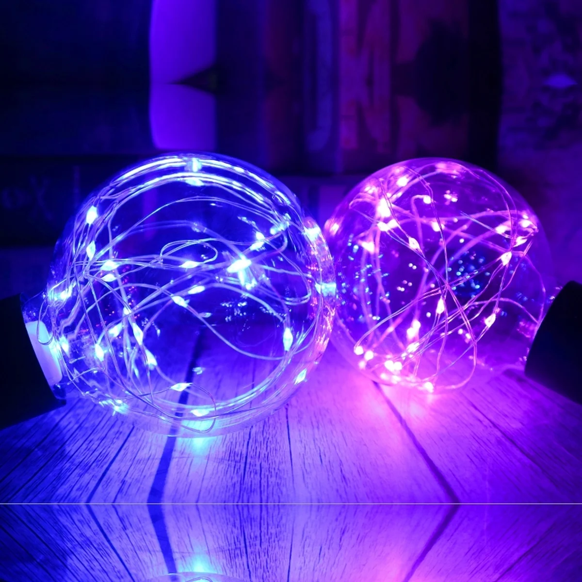 

Free Shipping LED Edison String Light Bulb Firework E27 G95 Colorful RGB Lighting Copper Wire Bulb For Home Decor Bar Pub Coffee