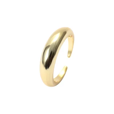 

Fashion Luxury Ring Jewelry Moon Shape Open Ring 925 Sterling Silver Ring For Women Jewelry, Silver ,gold color