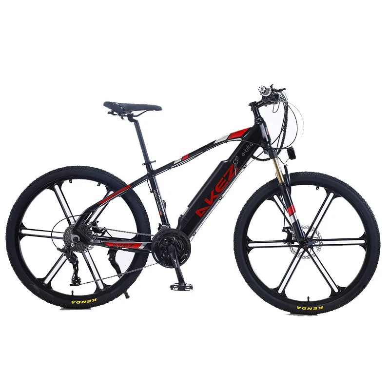 

MTB 26 inch Aluminum alloy electric mountain bike hidden battery 27 speed 350w electric bicycle/E-bike