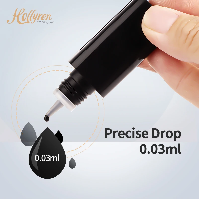 

Hollyren Eyelash Extension Glue Fast Drying Cils Eyelashes Adhesive Waterproof Thick False Grafted Cola Para Cilios Eye Lash Glu, White/pink/green/black/purple
