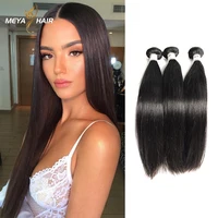 

Meya silky straight 40 inch real brazilian human hair