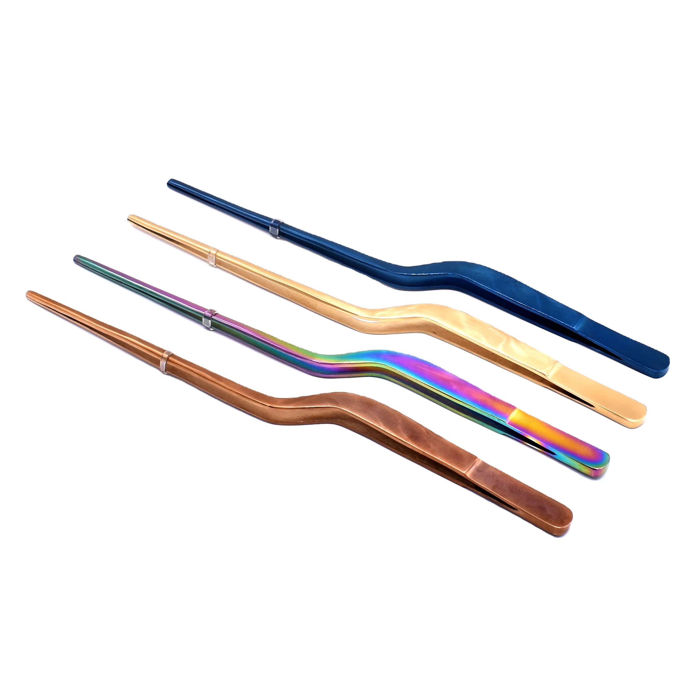 

Factory wholesale cheap customized eco-friendly stainless steel kitchen tools food tweezers