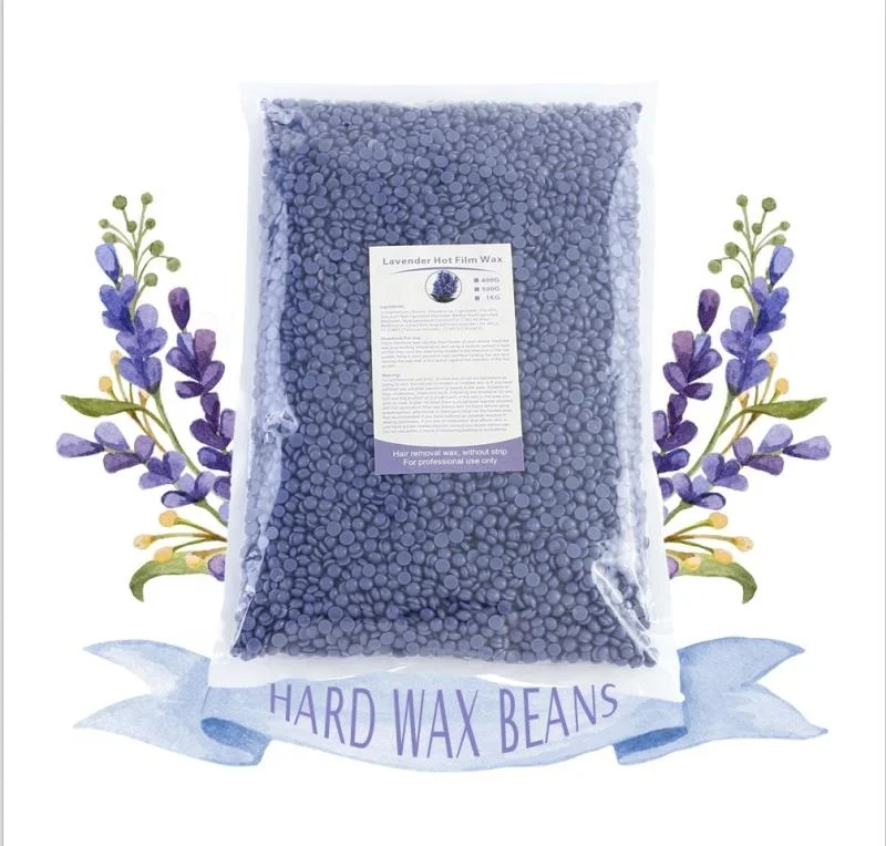 

lavender Flavor Hair Removal Hard Wax beans Hair Removal Drop 1000g Depilatory Body Hair Epilation Removal Solid Wax Beans