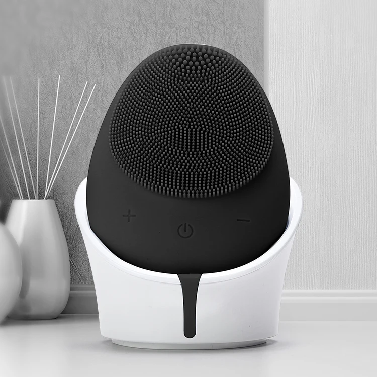 

Ultrasonic facial mens skin care tools spin body brush