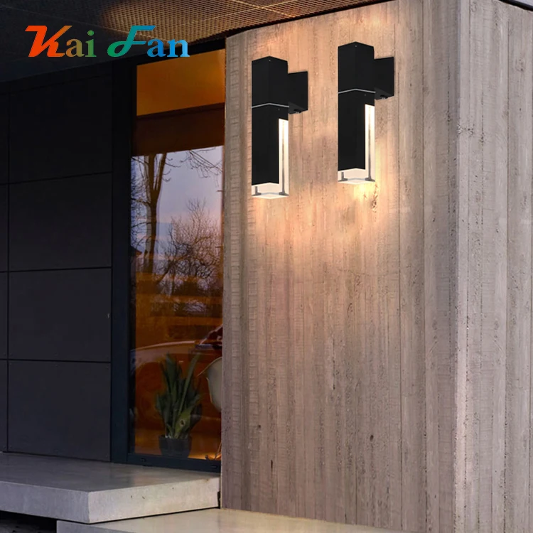 Fancy modern decorated commercial hotel step exterior outdoor waterproof ip65 led wall light