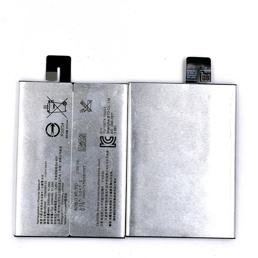 

for Sony Xperia 10 Plus high quality 3000mAh factory price Suitable for Sony 12390586-00 battery 10+ China OEM battery