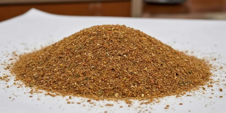 DIY Gullah seasoning mix in a mason jar