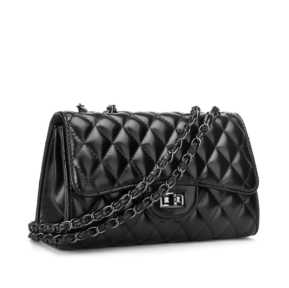 

Designer Handbags Famous Brands Luxury Handbags For Women Ladies Crossbody Hand Bag Channel Elegance Chain Bag, Black