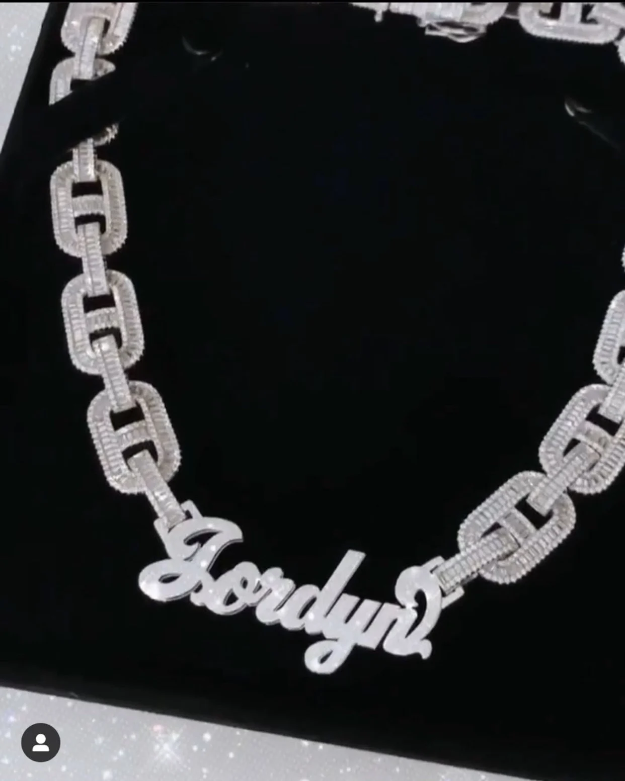 

2020 New name plate customized Iced Out prong Initial Men's Miami Cuban Link Chain women links Cubans necklace, As shown