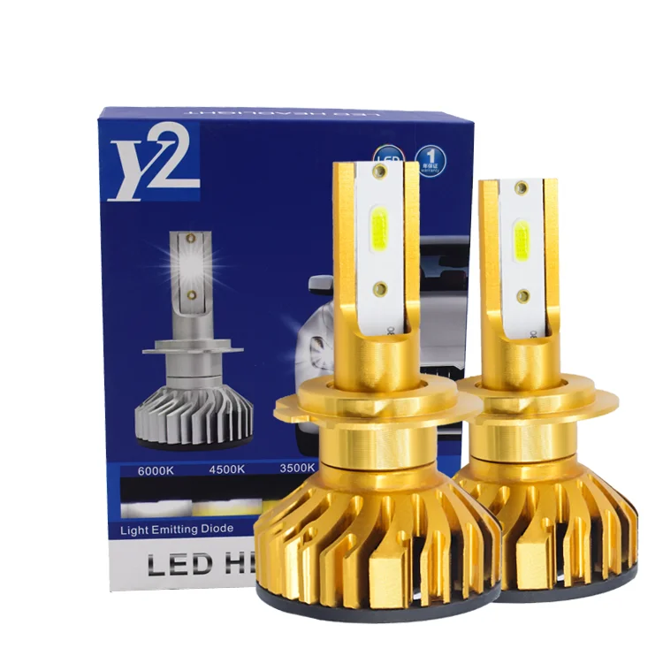 high quality  6000 Lumen Auto parts f2 led headlight 9005 9006 9012 H1 H3 H4 H7 H11 H13 car light bulb for auto