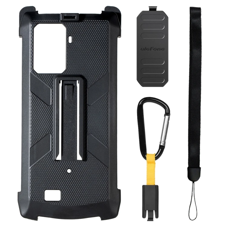 

Free gift for Ulefone Armor 13 Multifunctional TPU PC Protective Case with Back Clip Carabiner phone case