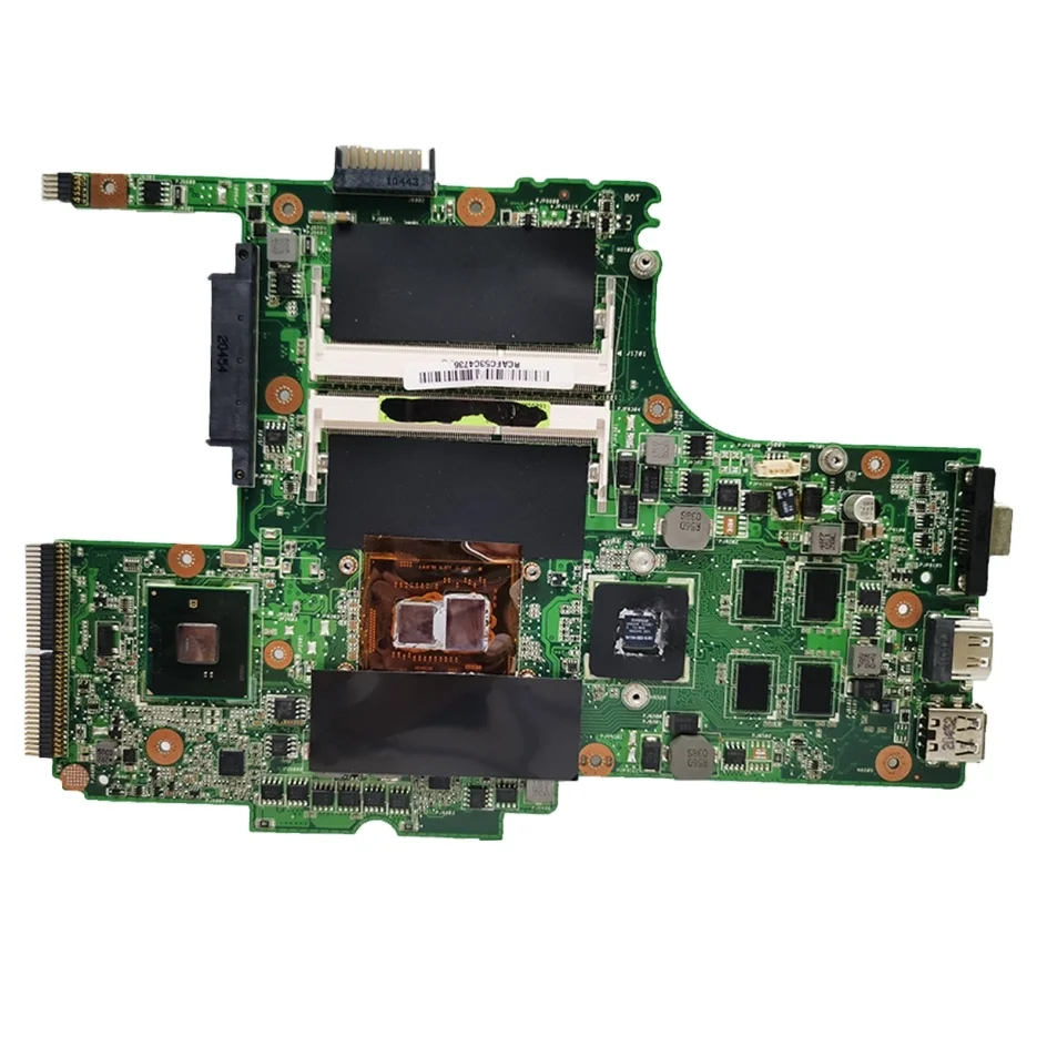 

U35JC Mainboard REV2.0 For ASUS U35J U35JC Laptop Motherboard With i3 i5 i7 CPU GPU: GT310M