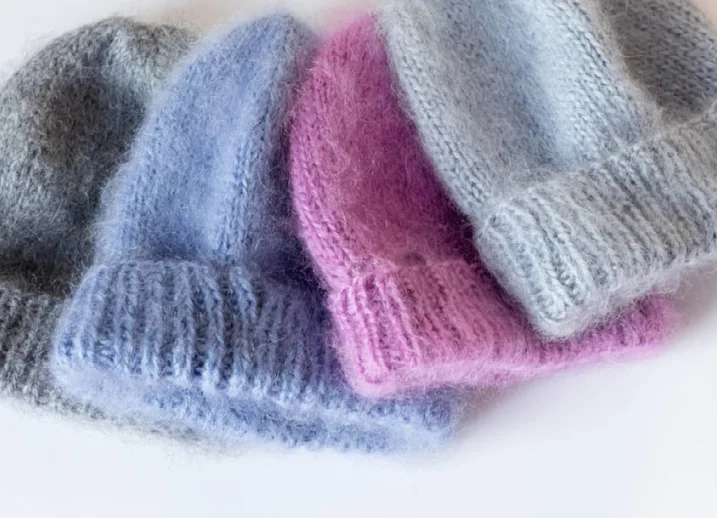 
Dyed mohair fine thread fancy wool hand knitting sweater wool ball scarf crochet shawl matching cashmere DIY soft yarn 