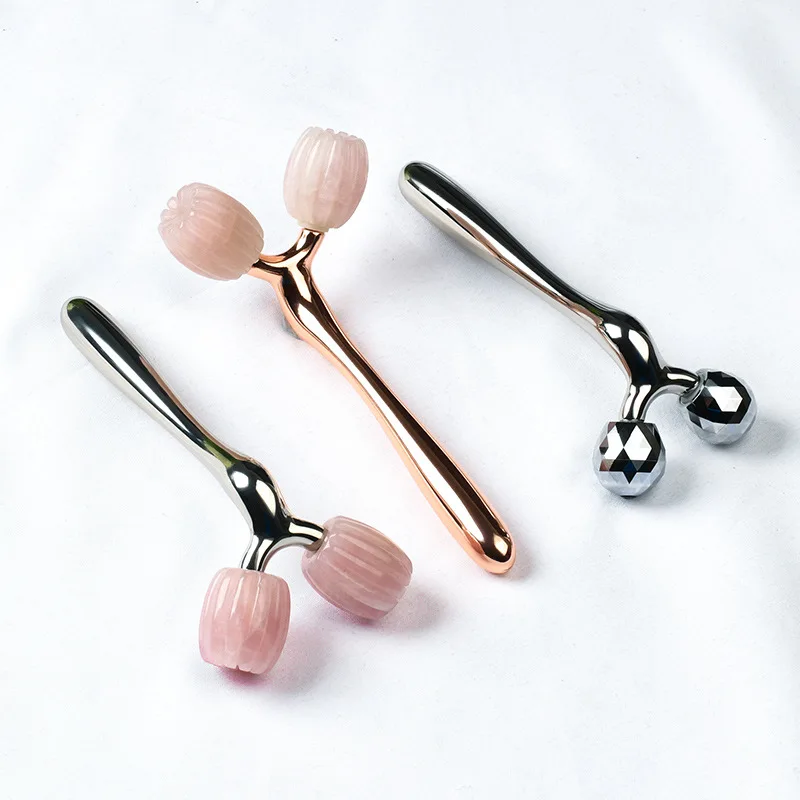 

Facial Massage Beauty Tool Face Lift Wrinkle Remover Roller Massager 3D Face Full Body Y Shape Massage Roller, Customized