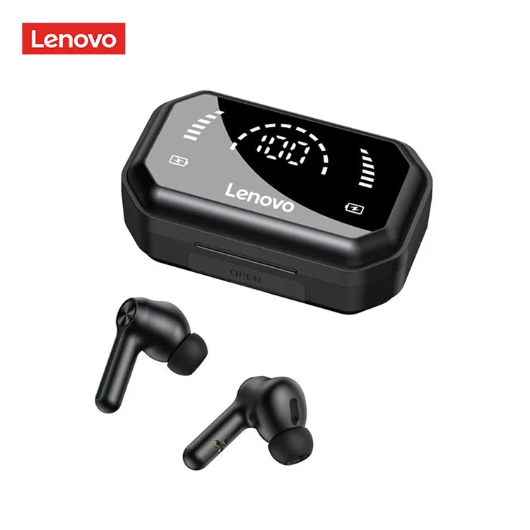 

Hot Selling Lenovo Original LP3 Pro headphone bt 5.0 Wireless TWS 1200mAh Power Bank Earphone Earbuds, Black, white
