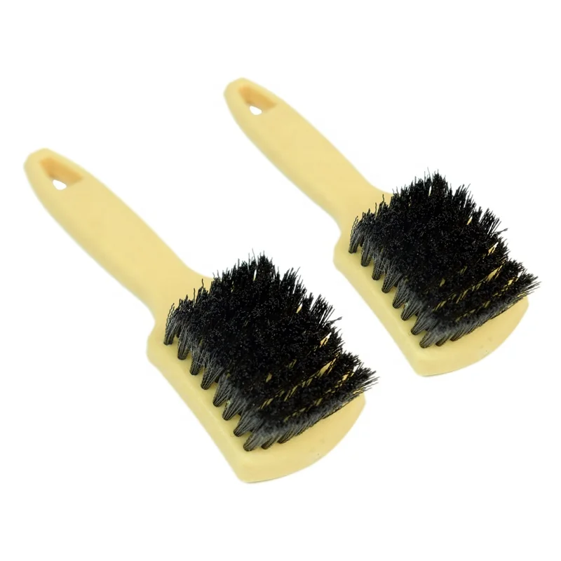 
Car Care Product 9 Inches Polypropylene Bristle Rim Wheel Tire Cleaner Brush for Auto Truck 