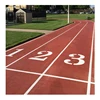 Outdoor rubber flooring sport surface running track material athletic track